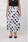 SADIE SKIRT - white/blac